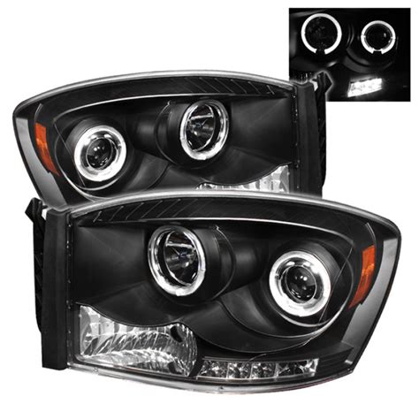 Spyder 5010001 SPDR Signature Series Projector Headlights Black 06