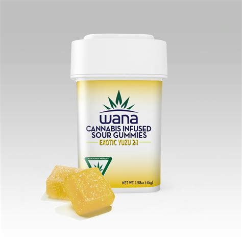 Wana Exotic Yuzu 2 1 10 Pack Puff Cannabis Dispensary In MI