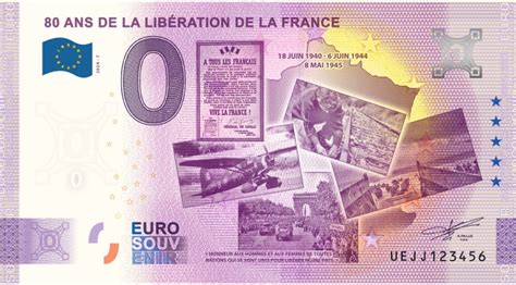 Informations sur le Billet 0 UEJJ 2024 7 80 ans de la Libération de