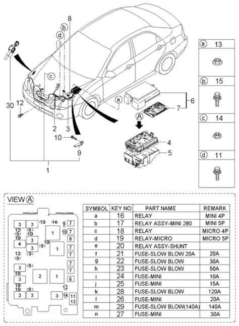 Engine Wiring 2005 Kia Spectra Hatchback