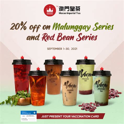 Manila Shopper Macao Imperial Tea Promos For Sept 2021