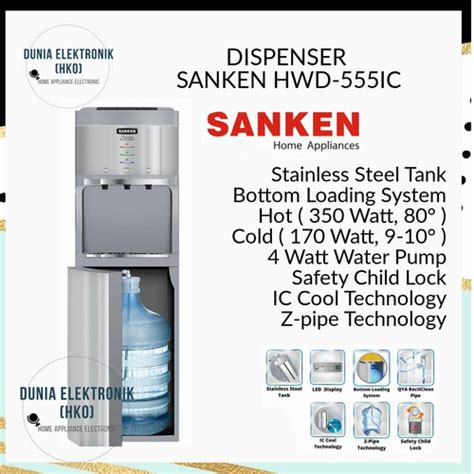 Promo Dispenser Sanken Hwd C Ic Hwd C Ic Galon Bawah Kran Premium