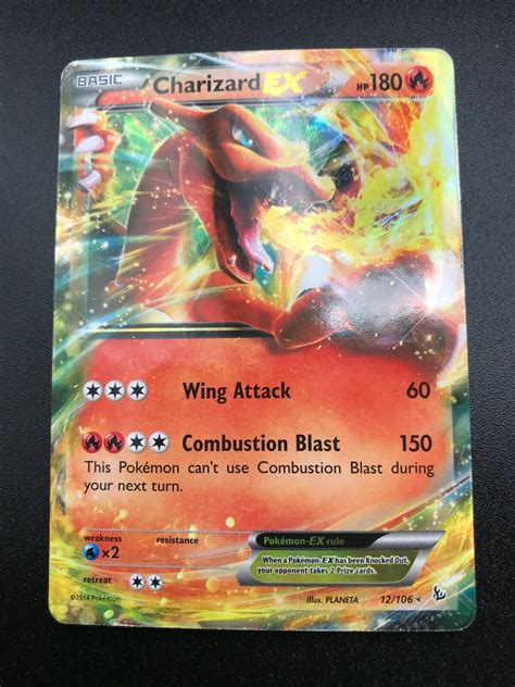 Charizard Ex Ultra Rare Xy Flashfire Pokemon Card Tcg Nm Holo