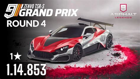 Asphalt 9 Legends Grand Prix Round 4 ZENVO TSR S 1 1 14 853