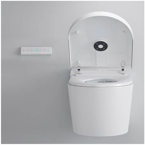 Un Pedazo De Pared Hung Smart WC Con Cisterna China Inodoro De Pared