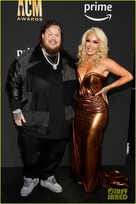 Jelly Roll Walks ACM Awards Red Carpet with Wife Bunnie XO!: Photo ...