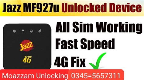 Jazz Mf U Unlock For All Network Sim How To Zte Mf U Device