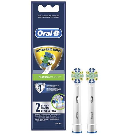 Oral B Flossaction Electric Toothbrush Replacement Brush Heads Reviews