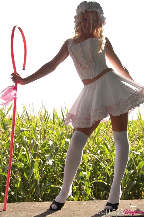 College Uniform Starring Rachael Carr Hot Images CoedCherry