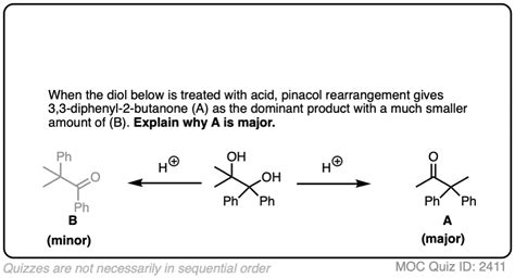 Pinacol Rearrangement Master Organic Chemistry