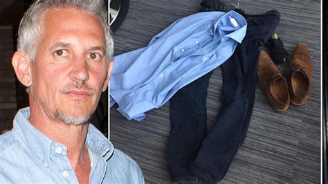 Wont Need These Gary Lineker Strips Off As He Prepares To Present