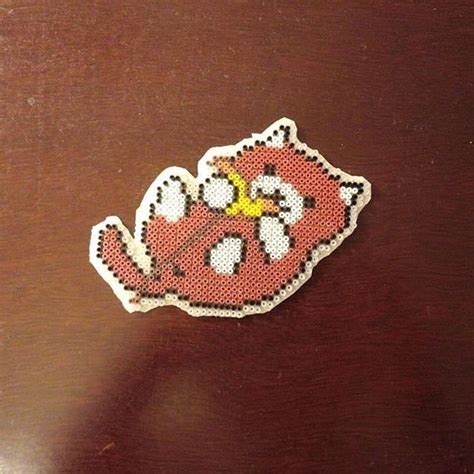 34 Best Neko Atsume Perler Bead Patterns Images On Pinterest