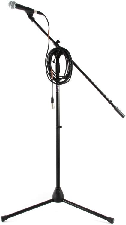 Shure Sm Mic Month Bundle With Stand Cable Sweetwater