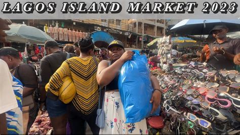 Shopping In The Most Crowded And Busiest Market In Lagos Nigeria