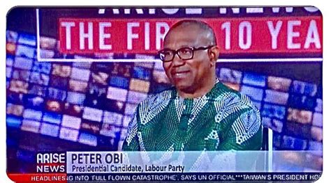 Charly Boy Area Fada On Twitter Mr Peter Obi Left Onitsha To Arise