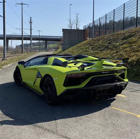 Lamborghini Aventador Super Veloce Jota Roadster Painted In Ad Personam