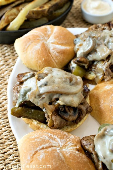 Steak Bomb Sandwich - A Family Feast®