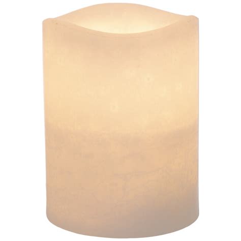 Beige LED Pillar Candle Hobby Lobby