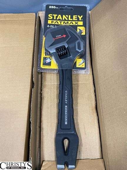 1 Box Of Two Stanley FatMax 10 Adjustable Demolition Wrenches Christys