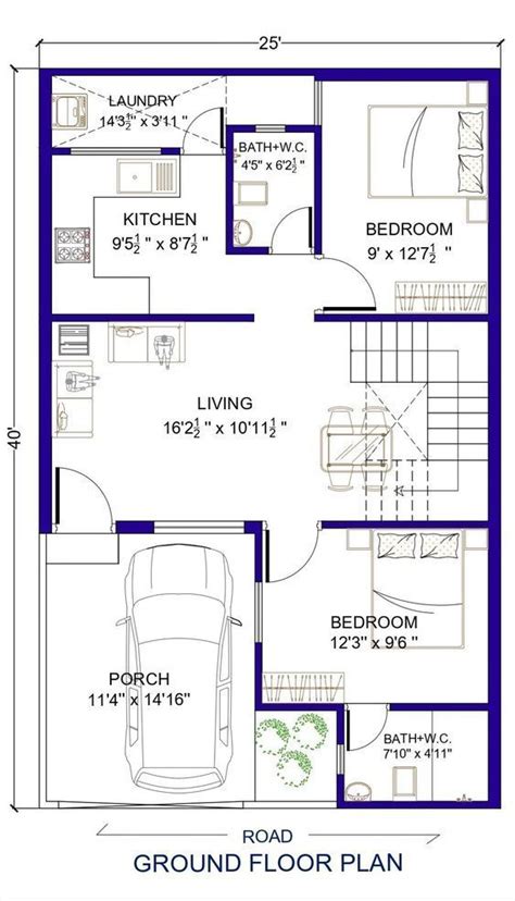 Floor Plan 1000 Square Feet House Plan - Infoupdate.org