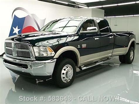 Sell Used 2011 Dodge Ram 3500 Laramie 4x4 Diesel Drw Rear Cam 34k Texas