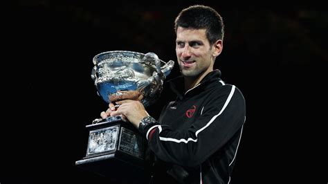 Novak Djokovic Australian Open Mens Singles Champions Wallpaper