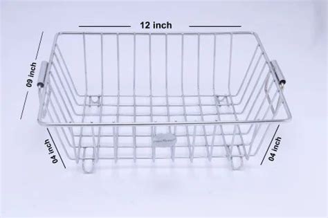 Stainless Steel Rectangular Ss Wire Platform Basket At Best Price In Rajkot