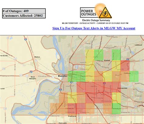 Through Power Outages Understanding Mlgw Outage Map