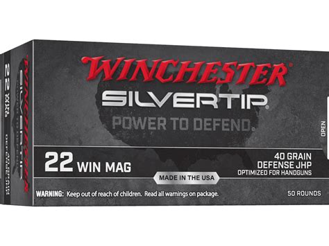 Winchester Silvertip Defense Ammunition Winchester Magnum Rimfire