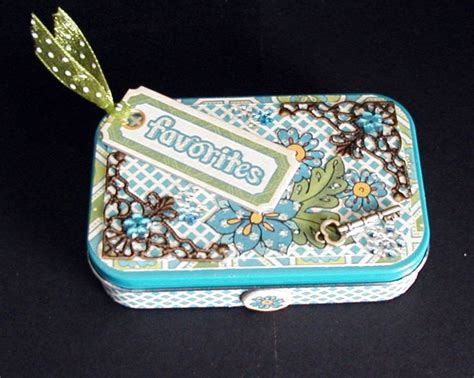 Altered Altoid Tin Mini Scrapbook Photograph Album Graphic Etsy