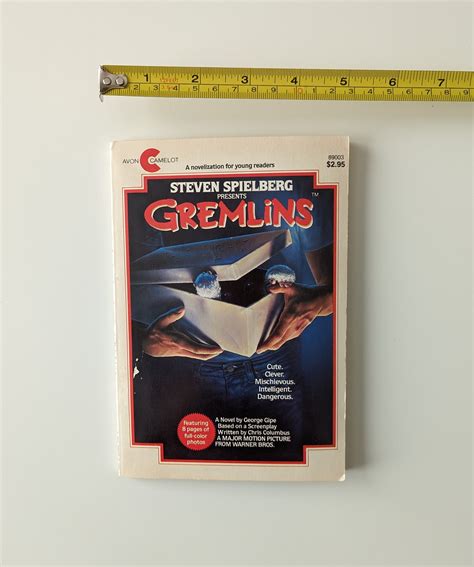 Gremlins Steven Spielberg Presents Gremlins Paperback Book - Etsy