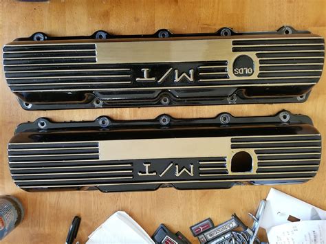 M T Mickey Thompson Valve Covers 215 Shipped ClassicOldsmobile