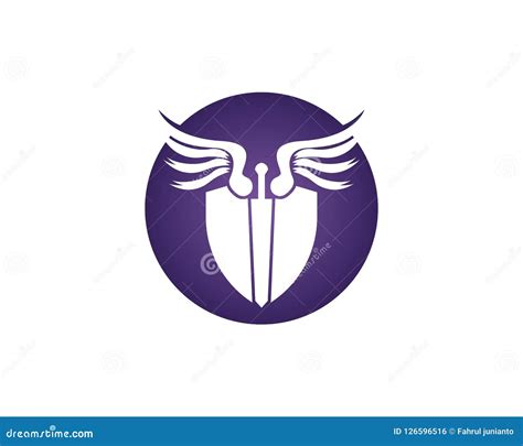 Security Guard Logo Design Vector Shield Template Stock Vector Illustration Of Interface