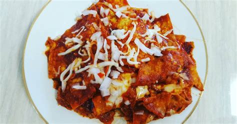 Chilaquiles Rojos Receta