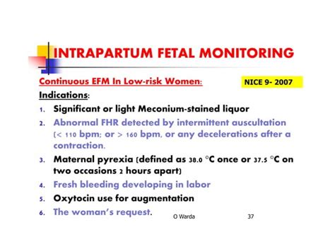 Cardiotocography Ctg Warda Ppt