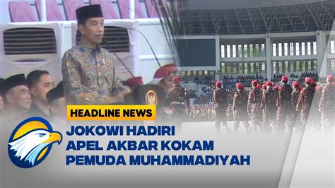 Jokowi Hadiri Apel Komando Kesiapsiagaan Angkatan Muda Muhammadiyah