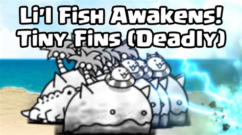 The Battle Cats Lil Fish Awakens Tiny Fins Deadly Youtube