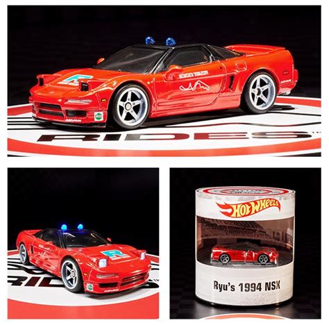 2023 Hot Wheels RLC Exclusive 1994 Ryu Asadas NSX With Working Lights