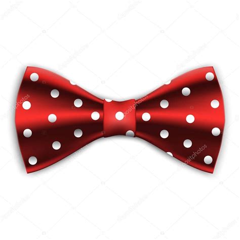 A Realistic Red Bow Tie Vector — Stock Vector © 171054286