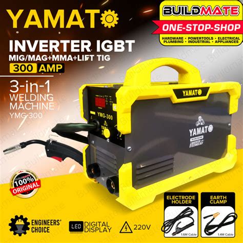 Buildmate Yamato Japan A Gasless In Mig Tig Mma Igbt Portable