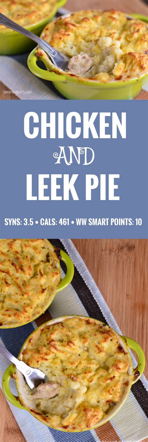 Chicken and Leek Pie | Slimming Eats - Weight Watchers and Slimming World Recipes