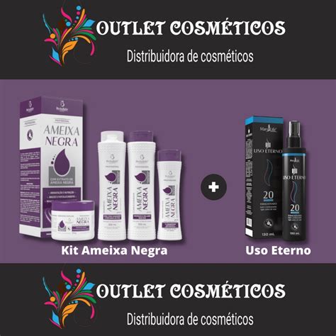 Kit Ameixa Negra Itens Bio Instinto Uso Eterno Spray Condicionante