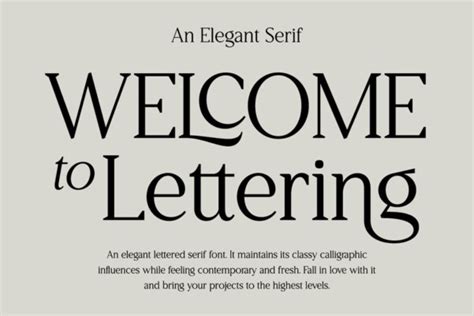 Welcome To Lettering Font - Free Font