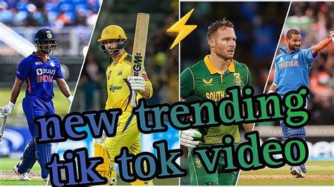 New Cricket Instagram Reels New Cricket Tik Tok Video Ipl Best