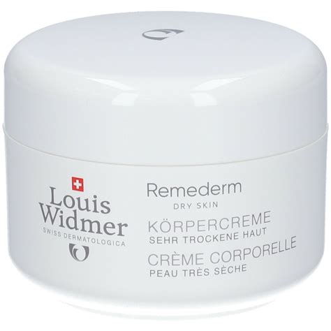 Louis Widmer Remederm K Rpercreme Unparf Miert Gesichtscreme Leicht