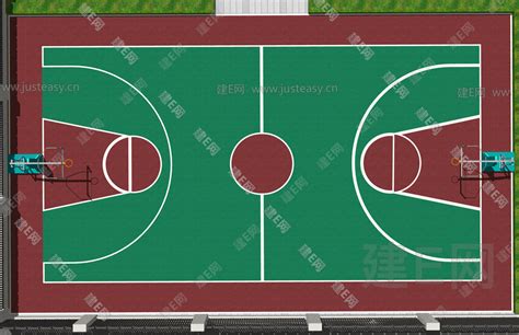 现代篮球场 模型su模型下载 Id107827236 建e网su模型
