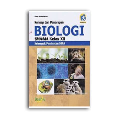 Jual Buku Sekolah Konsep Dan Penerapan Biologi Sma Kelas Xii Kurikulum