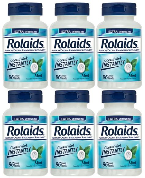 Rolaids Extra Strength Antacid Chewable Tablets Ubuy India