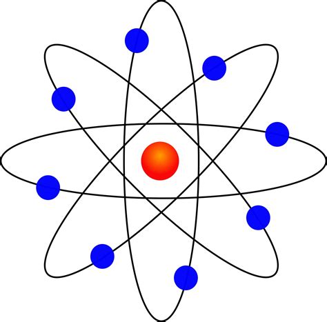 Free Images - nucleus atom diagram atomic