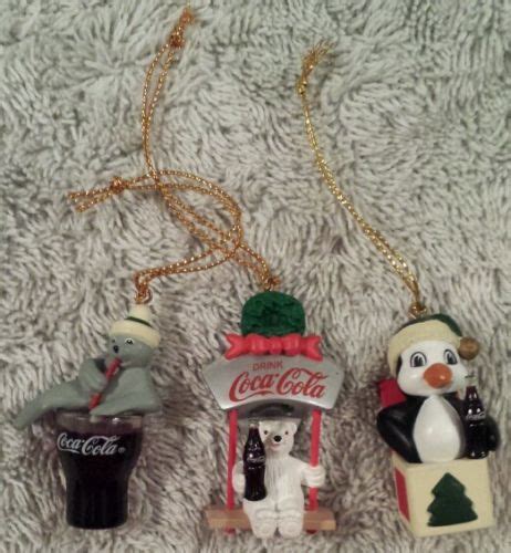 3 Coca-Cola Christmas Ornaments -- Antique Price Guide Details Page